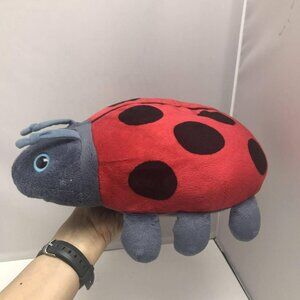 The Grouchy Ladybug by Eric Carle Red Plush Stuffed Animal Soft Toy 12"